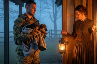 “Can we sleep in the barn, ma’am? It’s cold,” the SEAL said — and her reply broke him.