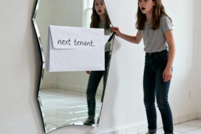 I MOVED INTO A NEW APARTMENT AND FOUND A LETTER BEHIND THE BATHROOM MIRROR. IT WAS ADDRESSED TO “THE NEXT TENANT.” IT SAID, “DON’T MAKE THE SAME MISTAKE I DID”. IT WAS A WARNING. I REALIZED THE PREVIOUS TENANT AND I WERE LIVING THE EXACT SAME LIFE.