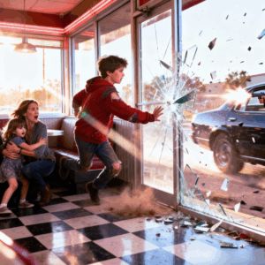 Runaway shielded biker’s family from drive-by shooting, 1000 bikers waited outside hospital