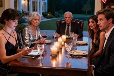 At dinner, my sister’s rich new boyfriend made fun of my clothes, my job, even the way i talk, and everyone laughed. My husband told me to stop “making a scene,” so i stayed quiet. But when the guy started bragging about his job, i took out my phone. The moment their proud smiles faded, i finally felt like i took my power back…