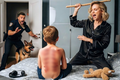 Little boy sobbed, “it hurts so much” — then officer dad and k-9 saved him from his stepmother