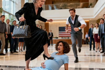 Rich madam beat and humiliated a pregnant woman… until her baby’s father arrived and took action!