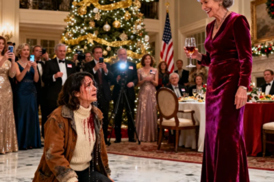 In tears, she signs the divorce papers at the Christmas party — not knowing she is the billionaire’s…