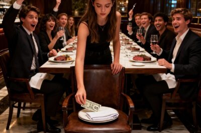 HE SAID: “IF YOU DON’T LIKE MY FRIENDS’ RUDE JOKES, YOU CAN JUST PAY AND LEAVE”. I SAID: “THANKS FOR THE OPTION” THEN I STOOD UP, WALKED OUT OF THE RESTAURANT. HE THOUGHT I WAS JOKING UNTIL HIS FRIENDS’ LAUGHTER DIED WHEN THEY REALIZED I HAD JUST PAID FOR MY MEAL ONLY…