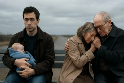 Widowed father sees elderly couple abandoned at bus stop… what he does will move you