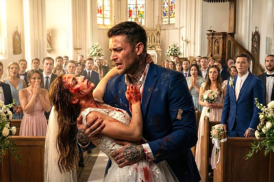 She fainted at her own wedding — the mafia boss wiped off her makeup and saw what she had been hiding