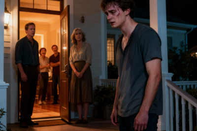 On Thanksgiving, my parents stopped me at the front entrance and said: “You’re not invited — go home.” Behind them, I saw my sister, my uncle, even my best friend laughing around the table. I just nodded, got back in my car, and made one quick phone call. Twenty minutes later, my phone blew up… and the screaming started.