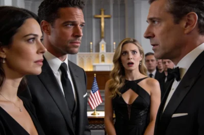 Seven years ago the woman I was about to marry left me for my rich brother. Today, at our father’s funeral, my brother strutted in with her, all shine and smug. She leaned in, “So… I guess I won, right? You are still poor.” I calmly said: “Yeah? Well – meet my wife.” She froze.