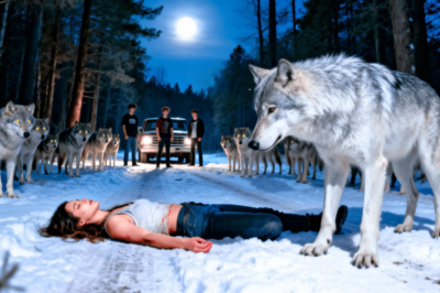 Bullies beat the girl unconscious — they didn’t know that 47 wolves were silently watching over her