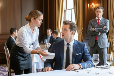 Billionaire CEO Orders Steak — Waitress Slips Him a Note That Stops Him Cold