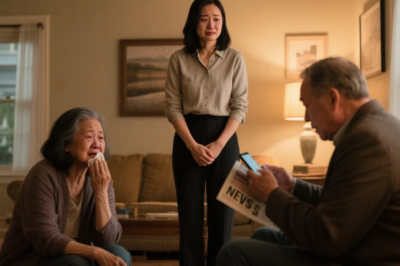 SHE’S BETWEEN JOBS,” MOM TOLD THE RELATIVES. SISTER WHISPERED: “PROBABLY FOREVER.” I HELPED SET THE TABLE SILENTLY. AUNT MARY SCREAMED: “OH MY GOD, TURN ON THE TV RIGHT NOW!