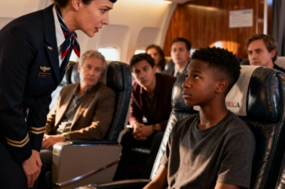 Flight Attendant Demands Black Teen Move to Economy — Moments Later, Her Father’s Jet Blocks the