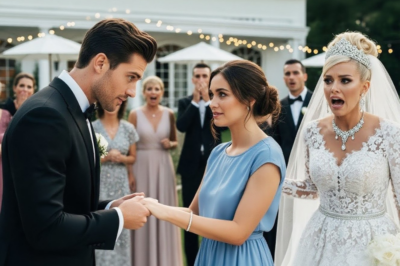 Everyone Ignored the Simple Woman at the Wedding — Until the Billionaire Groom Whispered Her Name…