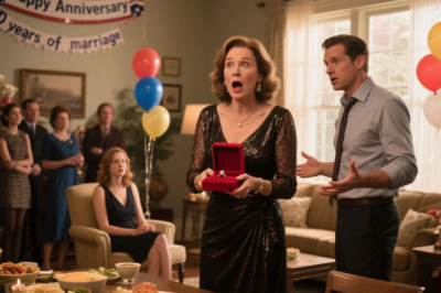 ¡ESPOSA, NUESTRAS VACACIONES ESTÁN CANCELADAS! ¡NECESITAMOS EL DINERO PARA EL ANIVERSARIO DE MI MAMÁ! ¡Y LE REGALAMOS EL ANILLO DE TU PRIMER MARIDO! ANUNCIÓ EL MARIDO, QUE LLEVABA DOS AÑOS RECOSTADO EN EL SOFÁ. LENA ASINTIÓ EN SILENCIO. Y EN EL ANIVERSARIO, LA SUEGRA ABRIÓ LA CAJA CON EL ANILLO Y GRITÓ..!