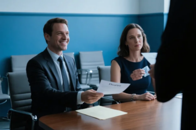 HE SMILED WHILE HANDING ME DIVORCE PAPERS AT THE TABLE. SHE SAT NEXT TO HIM, WEARING MY BRACELET. BUT I REACHED INTO MY BAG AND GAVE THE JUDGE SOMETHING FAR COLDER.