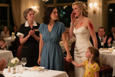 Everyone Feared the Billionaire’s Fiancée—But a Single Mom’s Reaction Shocked the Entire Restaurant.