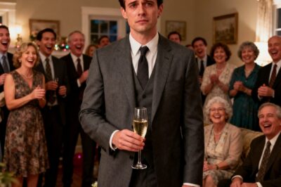 AT MY BROTHER’S PROMOTION PARTY, HE THOUGHT IT’D BE FUNNY TO INTRODUCE ME LIKE THIS: “THIS IS MY BROTHER-NO DEGREE, NO FUTURE, JUST FREELOADS OFF THE FAMILY.” EVERYONE, INCLUDING OUR PARENTS, LAUGHED. I DIDN’T FLINCH. I JUST SMILED, LIFTED MY GLASS, AND SAID, “CHEERS THIS IS THE LAST TIME ANY OF YOU WILL SEE ME.” THEN I WALKED THE ROOM WENT COMPLETELY SILENT