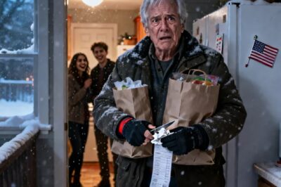 A WEEK BEFORE CHRISTMAS, I HEARD MY SON SAY: “JUST DUMP ALL 9 KIDS ON HIM.” ON DEC 24, HE CALLED: “WHERE ARE YOU?” I SAID, “DON’T WAIT FOR ME-OR THE GIFTS, OR THE CATERING I PAID FOR.”