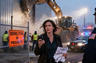 MY UNCLE TRIED TO BULLDOZE MY WAREHOUSE AT DAWN TO BURY HIS DIRTY FRAUD BUT WHEN I SAW MY FORGED SIGNATURE ON THE DEMOLITION PERMIT I UNLEASHED A BRUTAL LEGAL WAR THAT EXPOSED A MASSIVE CITYWIDE CONSPIRACY AND ENDED WITH HIM IN HANDCUFFS ON MY PROPERTY…