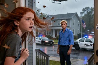 A little girl gave her sandwich toa poor and homeless man on the street…the next day, a helicopter hovered over her house…