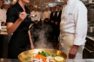 The smell hit me like a memory. Cinnamon. Orange. My dead grandmother’s secret recipe. She never wrote it down. Only I knew it. But the millionaire celebrity chef was serving it at his Michelin-starred restaurant. “that’s my grandmother’s recipe”. I told him. He went pale with tears in his eyes.