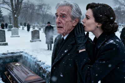 At my son’s funeral, my daughter-in-law gave me 30 days to leave my own home. I just smiled, grabbed my coat, and quietly left. Two weeks later, the opp showed up at her door.