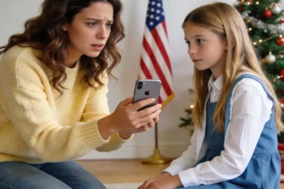 For Christmas, my parents got my 11-year-old a new IPhone. She was over the moon. Then she saw SOMETHING THING on on the the screen and asked, “What is it Mama?” I looked at it and my blood ran cold. I didn’t shout. I took ACTION. Two hours later, their lives started to unravel…