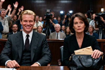 During our divorce hearing, my husband laughed: “I’m taking half your millions, including your grandmother’s estate.” the courtroom erupted—until I stood, handed the judge my envelope, and said, “check again.” judge simply looked at my husband and… Burst out laughing…