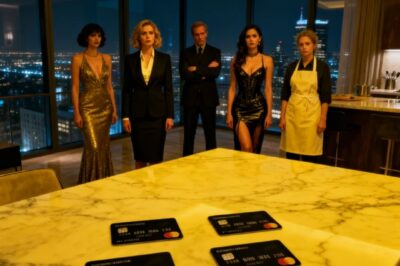 Billionaire gave 4 black credit cards to test 4 women what the maid bought left him speechless…