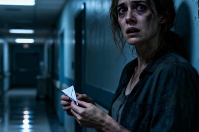 I went to the hospital to take care of my husband who had a broken bone. While he was sleeping, the head nurse slipped a piece of paper into my hand: “don’t come again, check the camera…”