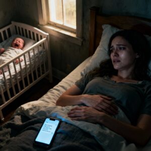 Right After My C-Section, I Texted: “Please -1 Can’t Lift Him, Just Need a Little Help.” Mom Responded, “We’re Too Busy, Try Your Neigh bor.” I Stared at The Message Until My Eyes Burned. Three Weeks Later, Still Barely Walking, I Woke To 53 Missed Calls – And A Message from My Sister: “We’re in Trouble. Send $1,500 NOW.” I Just Replied With…