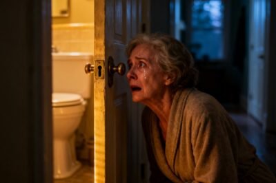 My husband spends 1 hour at 4-am in the bathroom everyday… until one day I looked through the key-hole and saw a shocking.