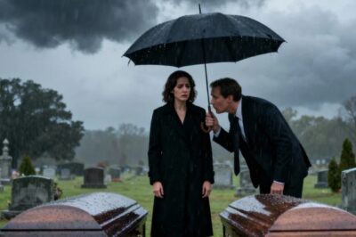 I was standing at my parents’ graveside, holding my children, when my husband leaned in and whispered “I want a divorce.” I thought my life was over… Until I discovered what my mother had been hiding for years. That secret became my weapon and when he least expected it, I struck back.