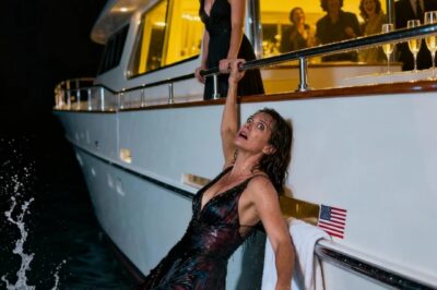My parents shoved me off the yacht and laughed, telling me to greet the sharks. My sister just smiled, already claiming my $3.8 billion empire. They thought I was gone. But when they came home, I was waiting .”I brought you a gift,” I said. That’s when the screaming began.