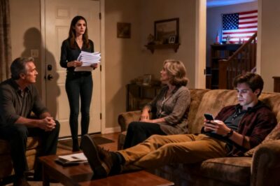 My family called a meeting to lecture me about my “bad attitude,” not knowing I’d just discovered my brother stole my identity to open a credit card. They expected me to listen quietly. Instead, I walked in with my attorney. Their jaws dropped to floor.