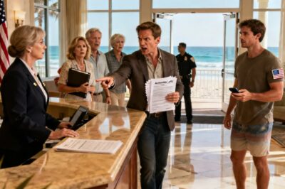 “Sold your little condo -you need rent money,” my brother texted. Mom replied: “smart move, he’s always struggling.” I didn’t respond. The resort manager called him: “sir, about your illegal sale of the owner’s private residence…