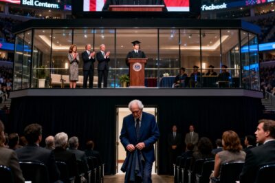 At my son’s McGill graduation, as valedictorian, he gave a speech thanking everyone who “made him successful.” his mother. His professors . His stepfather Richard . He said: “Richard, you’ve shown me what it means to have a father who truly invests in my future . I wouldn’t be standing here without you.” but he never mentioned me once. So I stood up and walked out while he was still speaking. But when his $120k dream job vanished and he came begging for my $150k trust fund…it was already gone!