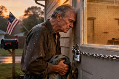 I came home and found my workshop padlocked. My daughter-in-law proudly said, “we need this space. The baby’s coming.” I looked her in the eyes and said, “then find your own house to put the baby in.” it was time to show them who really owned this home!