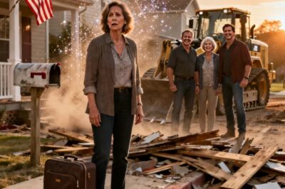 My husband demanded, “give me your $5 million inheritance,” but I refused. During my business trip, he called and said, “I demolished your parents’ home. Now your parents will live in an old age home.” I couldn’t help but laugh because the house was…