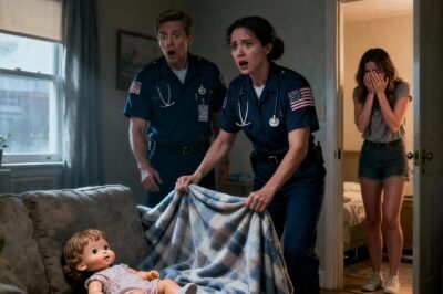 “My baby is not breathing,” cried the mother desperately, calling an ambulance when the paramedics arrived, they threw back the blanket and froze in shock at what they saw.