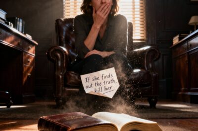 I opened my husband’s bible and found a note: “if she discovers the truth, kill her…” what I did next was shocking.