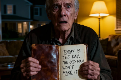 I FOUND MY SON-IN-LAW’S HIDDEN DIARY AND READ: “TODAY IS THE DAY. THE OLD MAN WON’T MAKE IT…” MY HEART STOPPED. WHEN I TURNED TO THE NEXT PAGE, MY HANDS TREMBLED UNCONTROLLABLY. I REALIZED MY LIFE WAS IN IMMEDIATE DANGER… AND I HAD TO ESCAPE THIS HOUSE BEFORE HE CAME BACK.