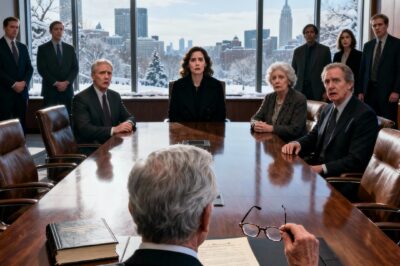 While reading a billionaire’s will, the lawyer stopped and asked me, “Do you know your parents?” My family smiled. I thought it was a joke, until he opened an envelope with my name on it, a hospital bracelet, and proof that my whole life had been bought…