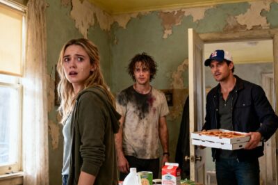 The rich man disguised himself as a courier to follow his unfaithful wife he burst into the apartment and turned pale at what he saw.