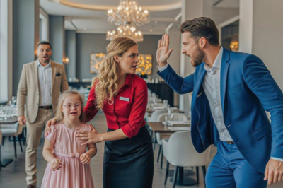 The Billionaire Saw Waitress Defend His Special Daughter From Manager — What He Did Next Stunned…
