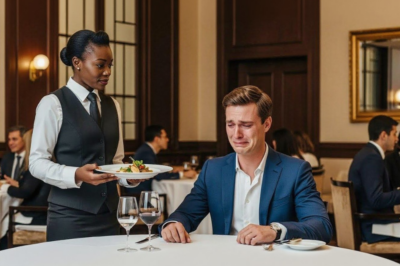He Didn’t Order Anything — But the Black Waitress Served a Dish That Made the Billionaire Cry…