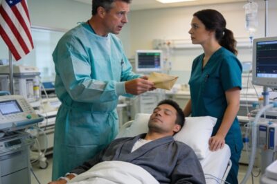 During my vasectomy procedure, I overheard my surgeon talking to a nurse: “Is his wife still in the waiting room?” “Yes, doctor.” “Good. After we finish, I need you to give her this envelope. Don’t let him see it.” My blood ran cold. I pretended to still be under anesthesia. 30 minutes later, I saw what was in the envelope. I packed and left the town.