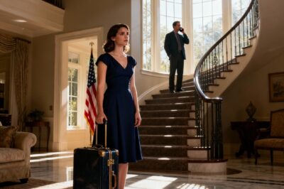 I was halfway to the airport when I realized I forgot my passport—but when I slipped back home and heard my husband’s voice upstairs, I moved closer… and what I overheard made my blood run cold.