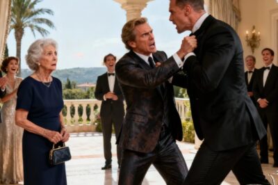 My rich son in law accused me of stealing a silver spoon. ‘Get out, thief!’, he screamed in front of the guests. Everyone laughed, my daughter said: “stealing a spoon? That’s pathetic even for you.” out of nowhere, a mysterious Arab sheik stepped forward, grabbed my Sil by the neck, and said three words that made the whole room go silent!