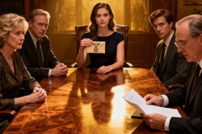 My grandpa – a general -passed away. My parents got the mansion and the money. The lawyer gave me one envelope with a one-way ticket to London. Dad laughed: “Guess he didn’t love you much.” I went anyway. When I landed, a driver in royal uniform held up a sign: “Ma’am, the Queen wants to see you.”